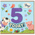 5th Birthday Card, Cute Animal 5 Today Design