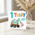 1st Birthday Card, Cute Excavator Birthday Card