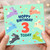 3rd Birthday Card, Cute Rabbit Hoppy Birthday Today Card