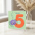 5th Birthday Card, Cute Spider Design