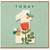 1st Birthday Card, Today You're 1 Floral Butterfly Card