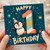 1st Birthday Card, Cute Penguin Birthday Card