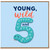 5th Birthday Card, Young Wild and 5 Snake Card