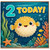 2nd Birthday Card, Cute Under the Sea Pufferfish Design