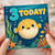 3rd Birthday Card, Cute Underwater Pufferfish Design