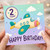 2nd Birthday Card, Happy Birthday Airplane Card