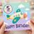 5th Birthday Card, Happy Birthday Aeroplane Card for Age 5