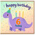 6th Birthday Card, Cute Dinosaur Happy Birthday Card