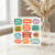 Congrats to the Grad Speech Bubbles Card - You Did It, Let's Party, Woo Hoo - Colourful Graduation Congratulations Greeting Card for Graduate