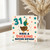 31st Birthday Card, Funny Ducking Awesome Birthday Card