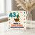 43rd Birthday Card, - Have a Ducking Awesome Birthday Duck Party Card