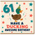 61st Birthday Card, Have a Ducking Awesome Birthday Duck Party Card