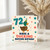 72nd Birthday Card, Have a Ducking Awesome Birthday Duck Party Card
