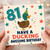 81st Birthday Card, Ducking Awesome Birthday Card for Him or Her