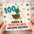 100th Birthday Card, Have a Ducking Awesome Birthday Funny Duck Birthday Card