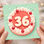 36th Birthday Card, Birthday Cake Design