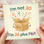 Funny 30th Birthday Card - I'm Not 30, I'm 26 Plus P&P - Cute Confetti Box Design - Humorous Milestone Thirty Card for Him or Her
