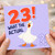 23rd Birthday Card, Funny Goose What The Actual 23!