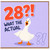 28th Birthday Card, Funny Goose What The Actual Card