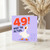 49th Birthday Card, Funny Goose What The Actual Card