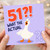 51st Birthday Card, What The Actual 51?! Funny Goose Card