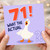 71st Birthday Card, Funny What The Actual Goose Card