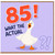 85th Birthday Card, Funny Goose What The Actual Birthday Card