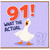 91st Birthday Card, Funny Goose Birthday Card