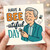 Have a BEE-utiful Day Pun Bee Card - Cute Thinking of You/Just Because Greeting Card for Friends, Family, Him or Her - Blank Inside