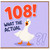 108th Birthday Card, Funny What The Actual Goose Card
