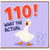 110th Birthday Card, Funny Goose What The Actual?! Card