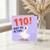 110th Birthday Card, Funny Goose What The Actual?! Card