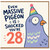 28th Birthday Card, Funny Pigeon Card