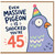 45th Birthday Card, Even Massive Pigeon Is Shocked You're 45 Funny Card