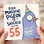 55th Birthday Card, Funny Pigeon Card