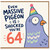 64th Birthday Card, Even Massive Pigeon Is Shocked You're 64