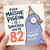 82nd Birthday Card, Funny Pigeon Card, Shocked You're 82 Humorous Birthday Card