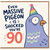 90th Birthday Card, Even Massive Pigeon Is Shocked You’re 90 Funny Birthday Card