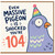 104th Birthday Card, Funny Pigeon Card