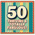 50th Birthday Card, Thriving & Totally Fabulous, Retro Milestone Celebration Card
