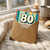 80th Birthday Card, Thriving & Totally Fabulous Retro Age 80 Card