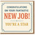 New Job Congratulations Card - You're a Star - Congratulations on Your Fantastic New Job - Celebration Greeting Card for Colleague, Friend or Family