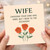 Wife Rose Pun Card - Funny Anniversary or Valentine’s Day Card for Wife - Choosing Your Was Hard, But I Rose to the Occasion - Romantic Humour Greeting