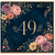 49th Birthday Card, Floral 49 Birthday Card