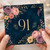 91st Birthday Card, Floral Number 91 Birthday Card