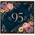 95th Birthday Card, Floral 95 Birthday Card