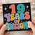 19th Birthday Card, 19 Years of Awesome Retro Typography Card