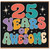 25th Birthday Card, 25 Years of Awesome Card