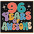 96th Birthday Card, 96 Years of Awesome Birthday Card