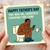 Funny Father's Day Card for Dad - Toilet Phone Joke - 'Happy Father's Day, This Was Me Carefully Choosing This Card' - Cheeky Greeting from Son or Daughter